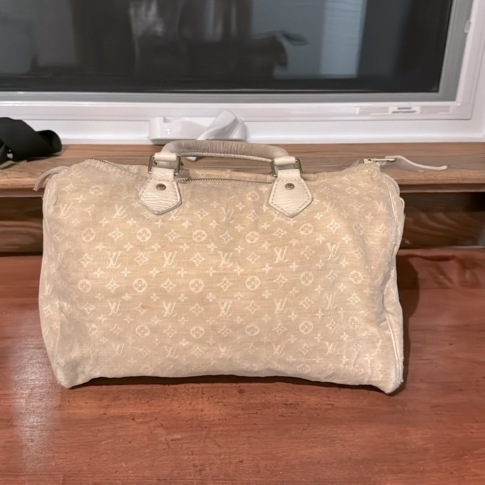 Louis Vuitton canvas speedy 25